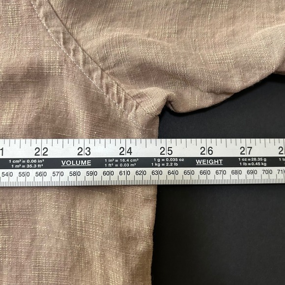 Tasso Elba Men's shirt XL Men's Silk Linen Blend Casual - Picture 8 of 8